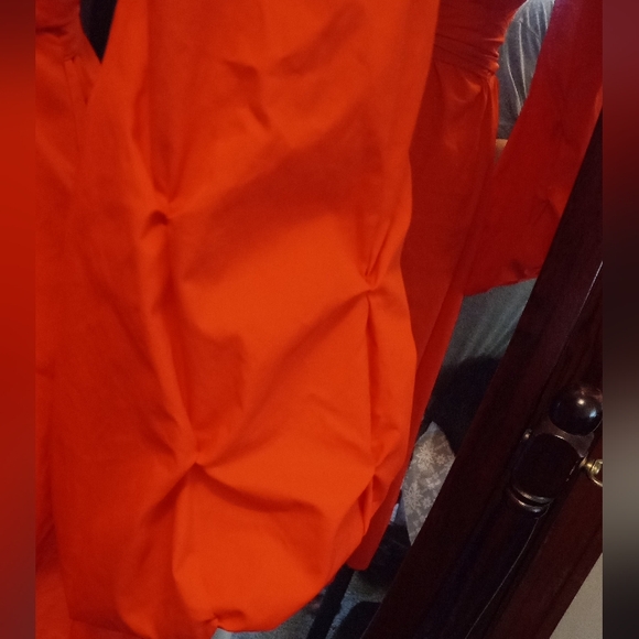 Vintage Style Scarlet Red Dress 🔥 ❤️ Unknown Designer - Picture 3 of 13